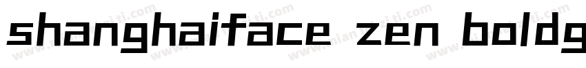 shanghaiface zen boldgb10字体转换